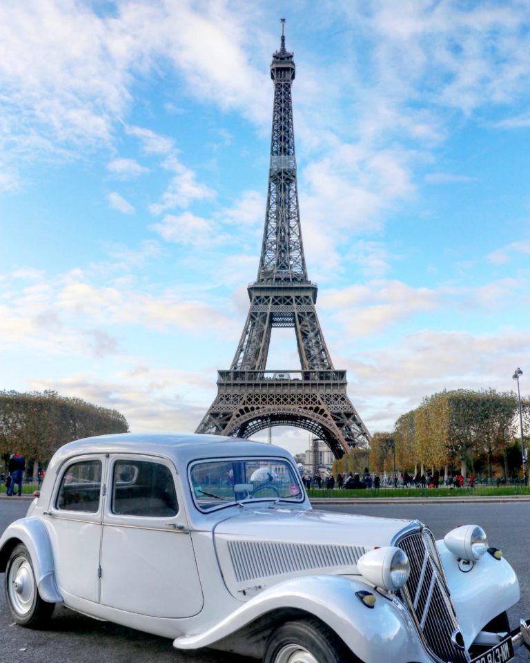 retro car tour paris